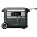 Anker SOLIX F2000 (PowerHouse 767) - Bærbar strømstasjon - Wi-Fi - AC 220-240 V - 2300 watt - litium-jernfosfat - 2048 Wh - utgangskontakter: 10
