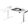 Ultradesk Winger, Hjørne, Rektangulær form, Spilling, Hvit, Hvit, Hvit