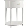 Dorel Home Dorel HomeEndebord med 1 skuff AuroraHvitAvlastningsbord & sidebordFra Homeroom