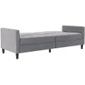 Dorel Home Dorel HomeSovesofa 3 seter PresleyGråSovesofaerFra Homeroom