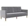 Dorel Home Dorel HomeSofa 3-seters sovesofa LillyGrå3-seters sofaerFra Homeroom