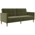 Dorel Home Dorel HomeSofa 3-seters sovesofa LillyGrønn3-seters sofaerFra Homeroom