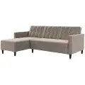Dorel Home Dorel HomeSovesofa 3 seter med sjeselong HartfordGråSovesofaerFra Homeroom