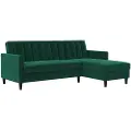 Dorel Home Dorel HomeSovesofa 3 seter med sjeselong CelineGrønnSovesofaerFra Homeroom