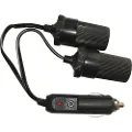 HP Autozubehör Dobbeltfordeler Tilladt belastning strøm maks.=10 A Passer til (detaljer) 12 V cigarettænder Fordeler 12 V, 24 V