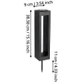 Eglo Solar Spear 200MA H380 Black #12