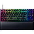 Razer Huntsman V2 TKL - Tastatur - bakgrunnsbelyst - USB-C - QWERTY - USA - tastsvitsj: Razer Clicky Optical Purple