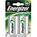 Energizer Recharge Power Plus oppladbare R20/D-batterier 2500mAh - 2 stk.