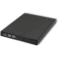 Qoltec - Platestasjon - DVD±RW (±R DL) - 8x - USB 2.0 - ekstern - svart