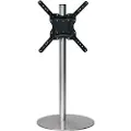Sinox StandView - Stativ - for LCD-skjerm - aluminium, børstet stål - sølv - skjermstørrelse: 26-55 - plassering på gulv