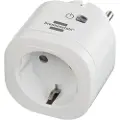 Brennenstuhl 1294850, Trådløs, Wi-Fi, Innendørs, Hvit, Hjem, 40 m