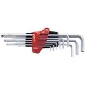 Wiha ProStar 369 - L-nøkkelsett - 10 deler - inn holder