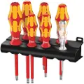 Wera 160 I/165 I/7 Kraftform Plus Skrutrekkersett 7 Stykker