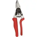 Felco 12, Ambolt, Aluminium, Rød, Rustfritt stål, Rustfritt stål, 20 cm