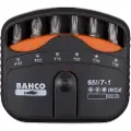 Bahco 1/4´´ Phillips/pozidriv/torx Skrutrekkerbitssett 7 Enheter