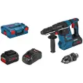 Bosch GBH Professional 18V-26 F - Hammerbor - trådløs - SDS-plus - 2.6 joule - 2 batterier - 18 V