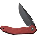 CIVIVI Bluetick, Burgundy G-10, Black Stonewash