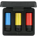 Gedore RED R63043003 Kraft-topnøgleindsats-sæt 3 dele 3300578
