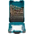 Makita M-Force - borsett - for metall - 19 stk - 1-10 mm