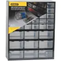 Stanley 1-93-981, Eske for små deler, Plast, Sort, Gjennomsiktig, 365 mm, 160 mm, 445 mm