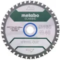 Metabo Sagblad 'steel cut - classic', 165x20 Z40 FZFA/FZFA 4°