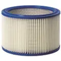Nilfisk 107400562, Filter, Blå, Hvit, 27,5 cm, 187 mm, 1 stykker