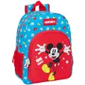 Safta 612333180 Mickey Mouse Fantastic 19l 27x33x10 Cm Ryggsekk