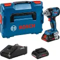 Bosch GDS 18V-330 HC PROFESSIONAL, Slagtrekker, Sort, Blå, Rød, 1/2, 2800 RPM, 560 Nm, 1200 RPM