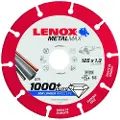 Lenoxx 2030866, Kutteskive, Flatt senter, Metall, Alle merker, 2,22 cm, 12,5 cm
