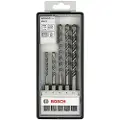Bosch 5-delers Robust Line hammerbor-sett SDS plus-5 Ø 5,5,6,7,8,10 x 165mm