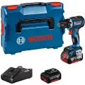 Bosch GSR 18V-90 C PROFESSIONAL - Drill/driver - trådløs - nøkkelfri borhylse 13 mm - 64 N·m - 2 batterier, inkludert lader - 18 V