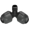 Gardena Vinkelstykke 25 mm x 3/4" med hann-gjenger