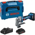 Bosch GSC 18V-16 E Professional - Metal shear - trådløs - 2 batterier, inkludert lader - 18 V