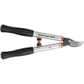 Bahco Superlette Glidende Beskjæringssakser Med To Hender Aluminiumhåndtak Og Mothold 30 Mm 400 Mm