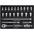 Wiha 44708 Led-topnøgleindsats-sæt 280 mm