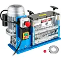 Vevor elektrisk avisoleringsmaskin, 1,5–38 mm automatisk avisoleringsmaskin, 11 kanaler, 10 blader, avisoleringsverktøy 2286 cm/minutt, for resirkulering av kobbertråd