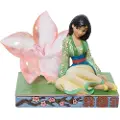 Enesco Dekorativ Mulan-figur Med Kirsebærblomst