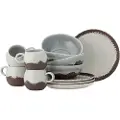 Bloomingville BloomingvillePaula Frokostsett brunBrunServise settFra Homeroom
