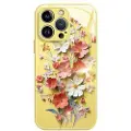 Mtp Products iPhone 13 Pro Hybrid-deksel med blomsterbukett - gul