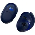 Skullcandy Push - True wireless-hodetelefoner med mikrofon - i øret - Bluetooth - blå, indigo