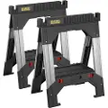 Stanley 1-92-980, 1135 kg, Aluminium, Aluminium, Sort, 690 mm, 395 mm, 81 cm