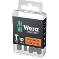 Wera 840/4 IMP DC Impactor bits, Hex-Plus, 4,0 mm x 50 mm