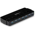 StarTech.com 7-porters Superspeed Usb 3.0-hub Med Adapter