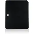 Yale Smart Living Yale YKB/540/CB2, Veggmonterbar safe, Sort, Kode, Nøkkel, Metall, Vegg, Nøkkel
