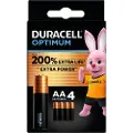 Duracell 5000394137486, Engangsbatteri, AA, 4 stykker, Flerfarget