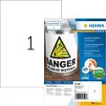 Herma Special Outdoor Klebefolie - Matt - selv-adhesiv - hvit - A4 (210 x 297 mm) 10 stk filmetiketter