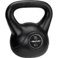 Avento Plastic Concrete 16kg Kettlebell