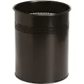 Twinco Papirkurv TWIN Metal 15 ltr. sort