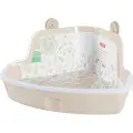 Zolux hjørnetoalett for små dyr - L: L 33 x B 42 x H 20,5 cm