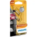 Philips Vision 12256B2 Tradisjonelle kupé- og signallyspærer, 3 W, 12 V, 2 stykker